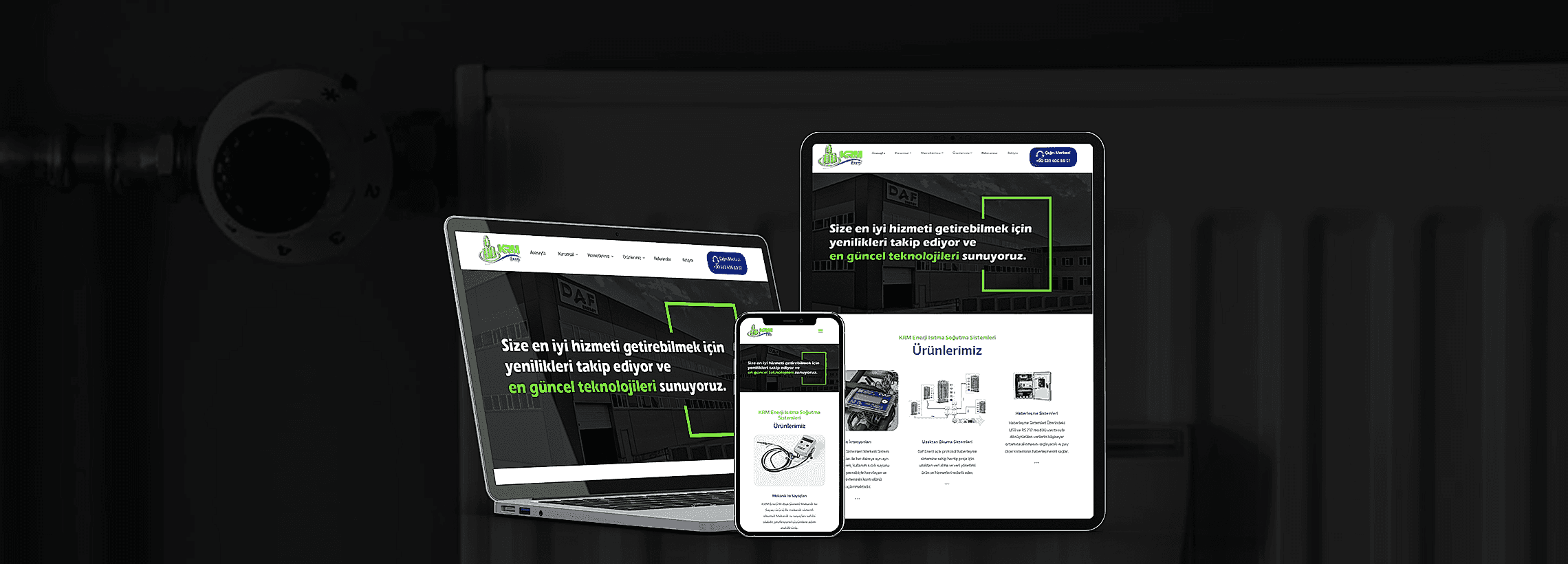 KRM Enerji Web Tasarım Sosyal Medya Yönetimi